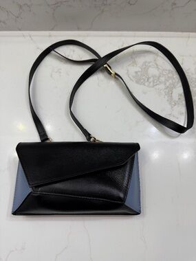 STELLA BIANCA Crossbody Genuine Leather Purse MADE IN ITALY USED Good Condition!